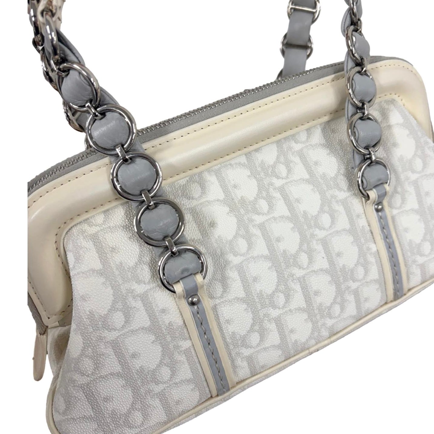 Dior White Romantique Small Shoulder Bag