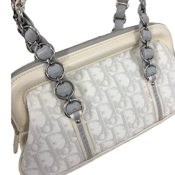 Dior White Romantique Small Shoulder Bag