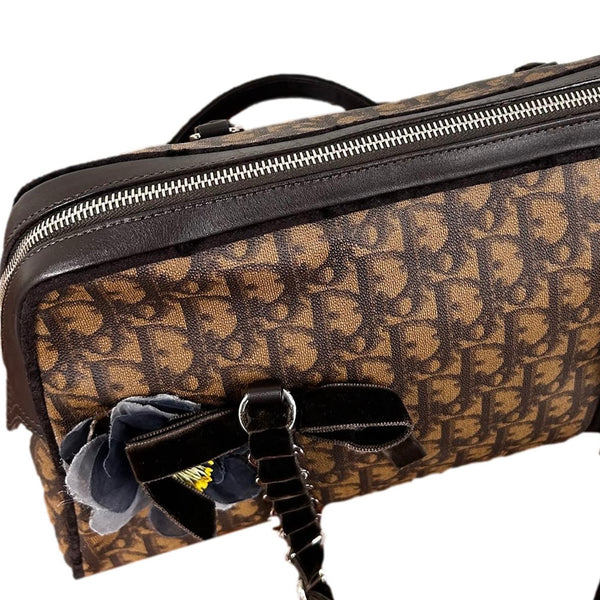 Dior Brown Romantique Shoulder Bag