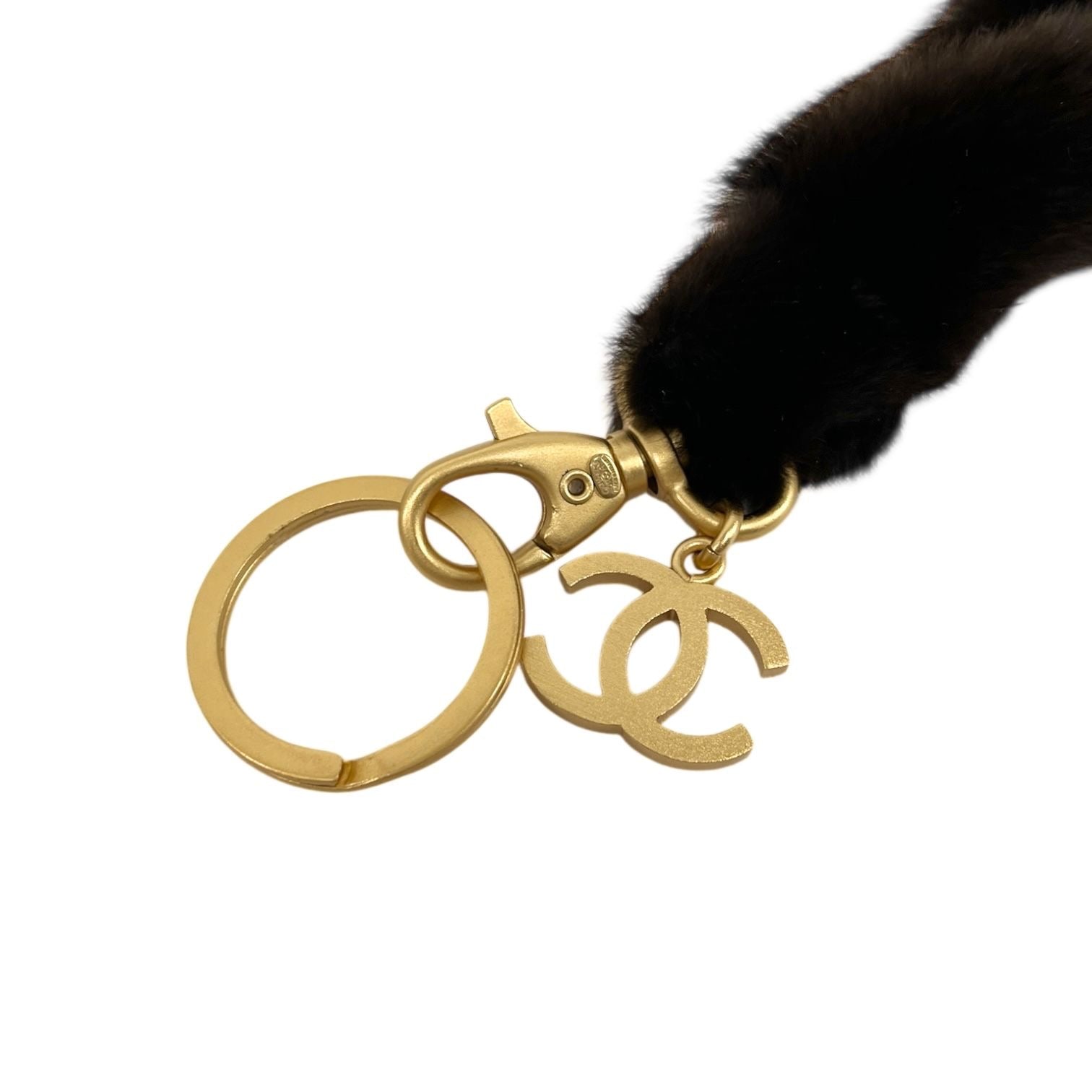 Chanel Fur Key Holder/Lanyard