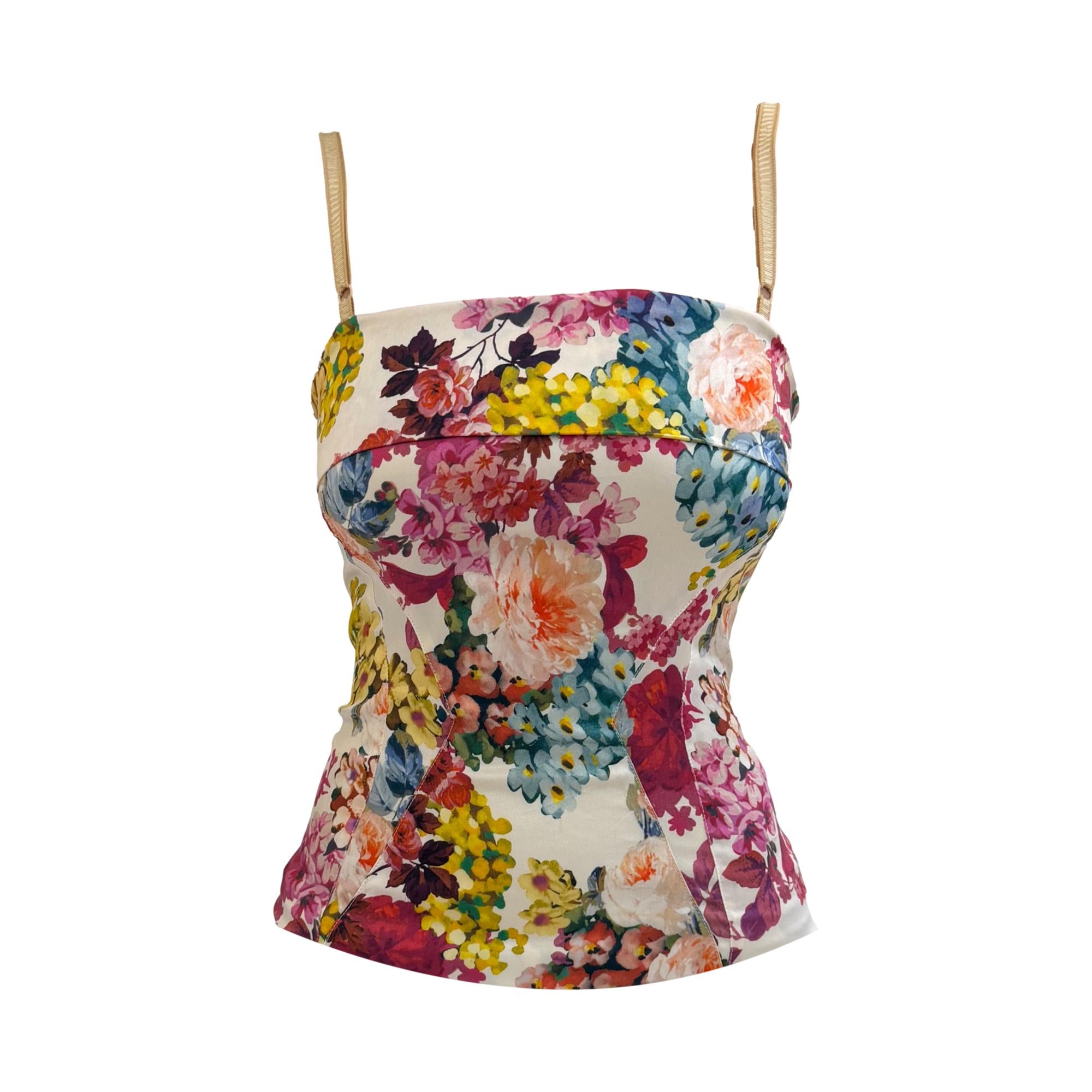 Dolce & Gabbana Floral Tank