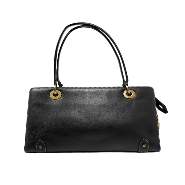 Dior Black Logo Shoulder Bag