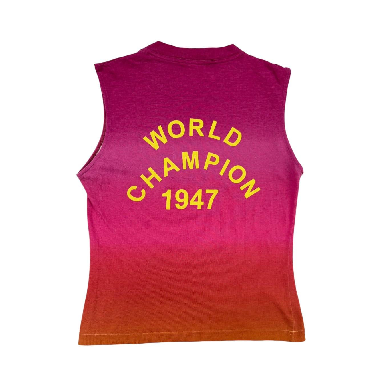 Dior 'J'Adore' Pink + Orange Ombre Tank