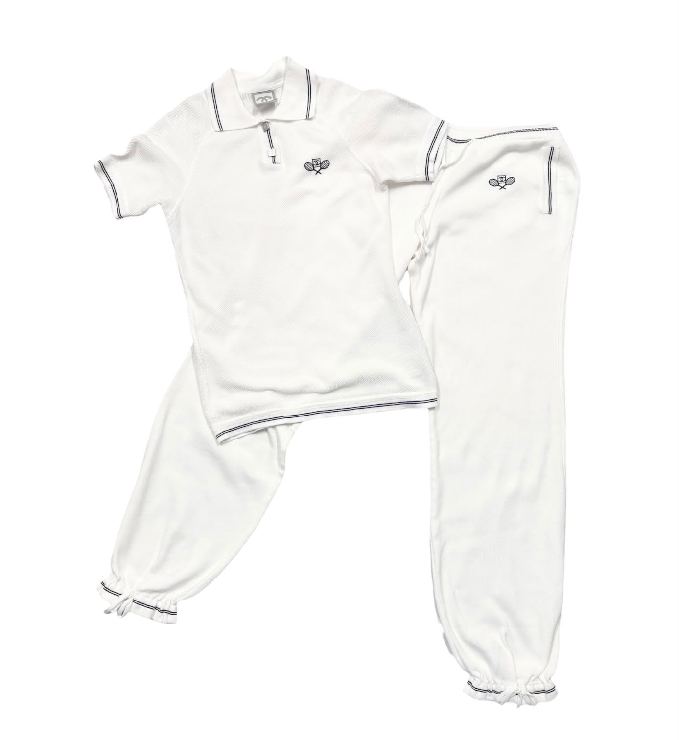 Chanel White Tennis Set