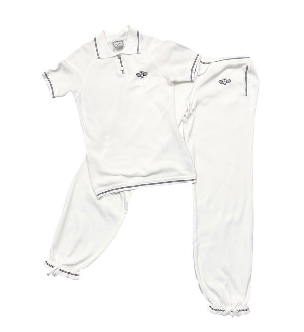 Chanel White Tennis Set