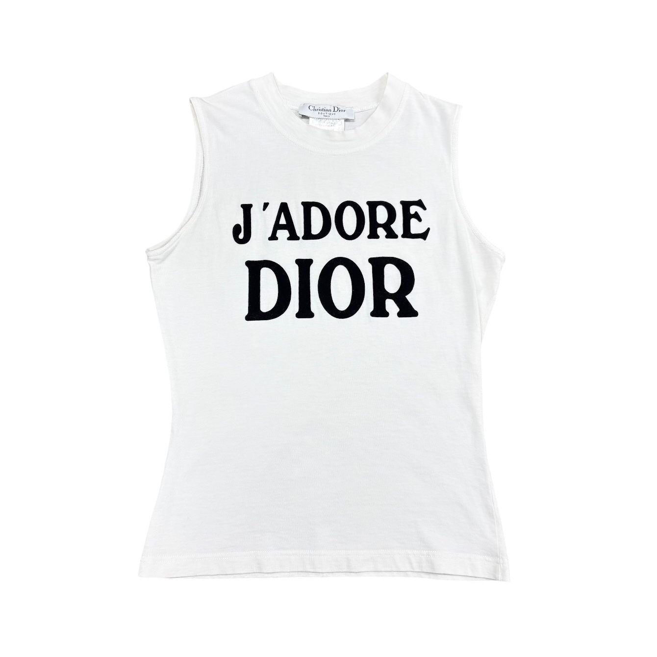Dior J'Adore White Tank