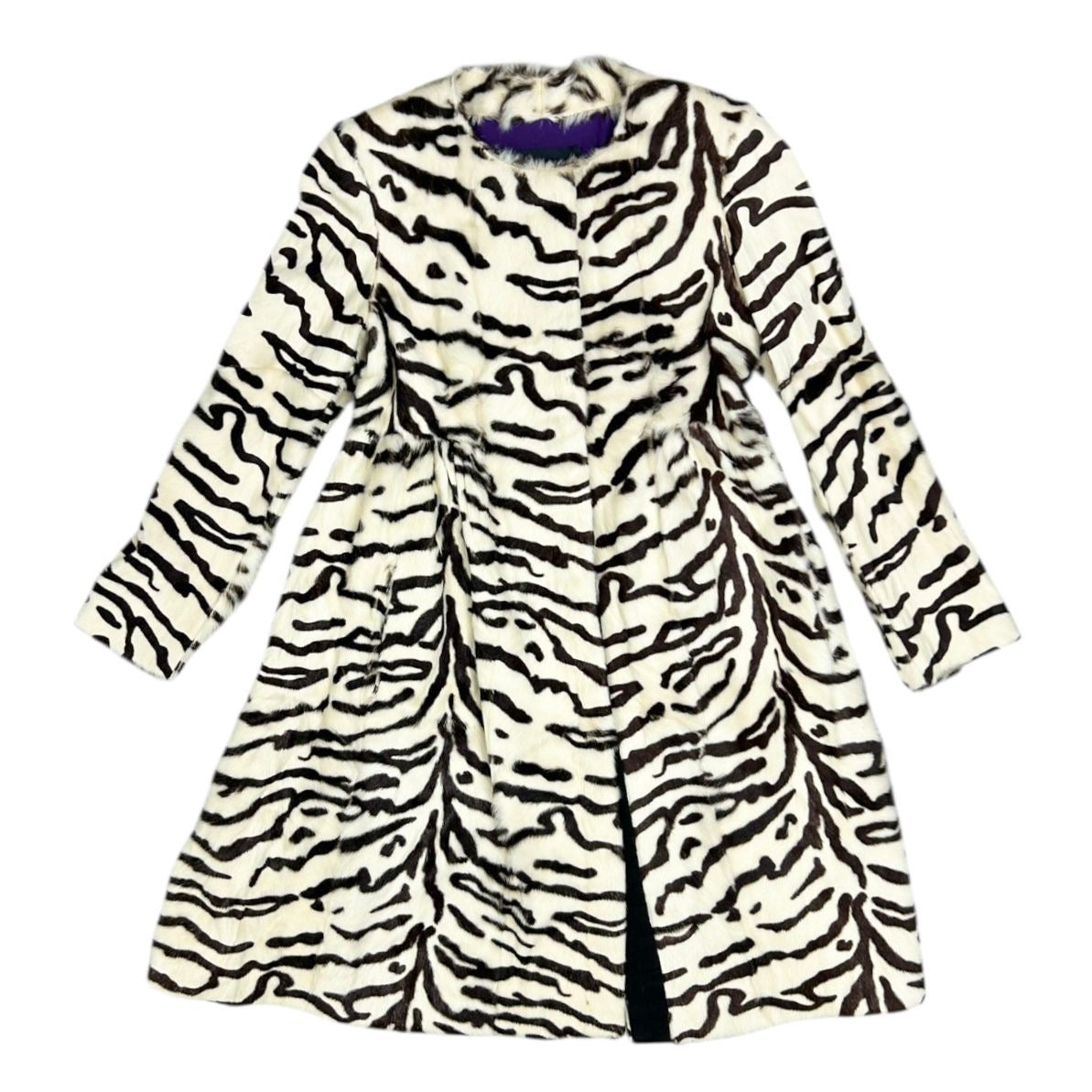 Fendi Zebra Calfhair Coat