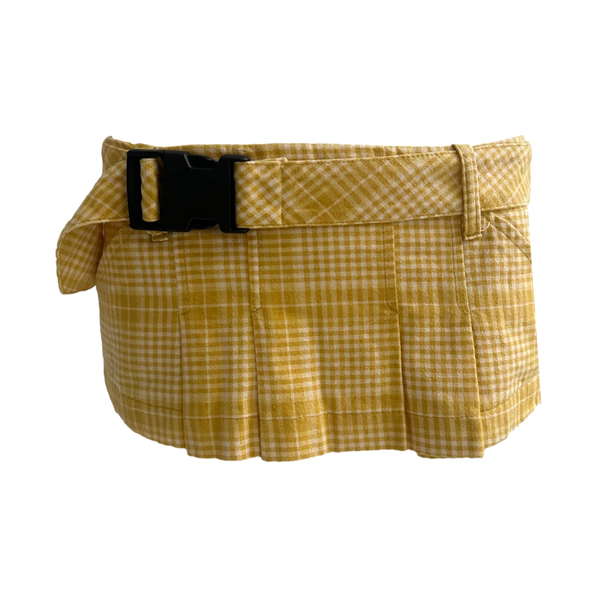 Jean Paul Gaultier Yellow Micro Skirt