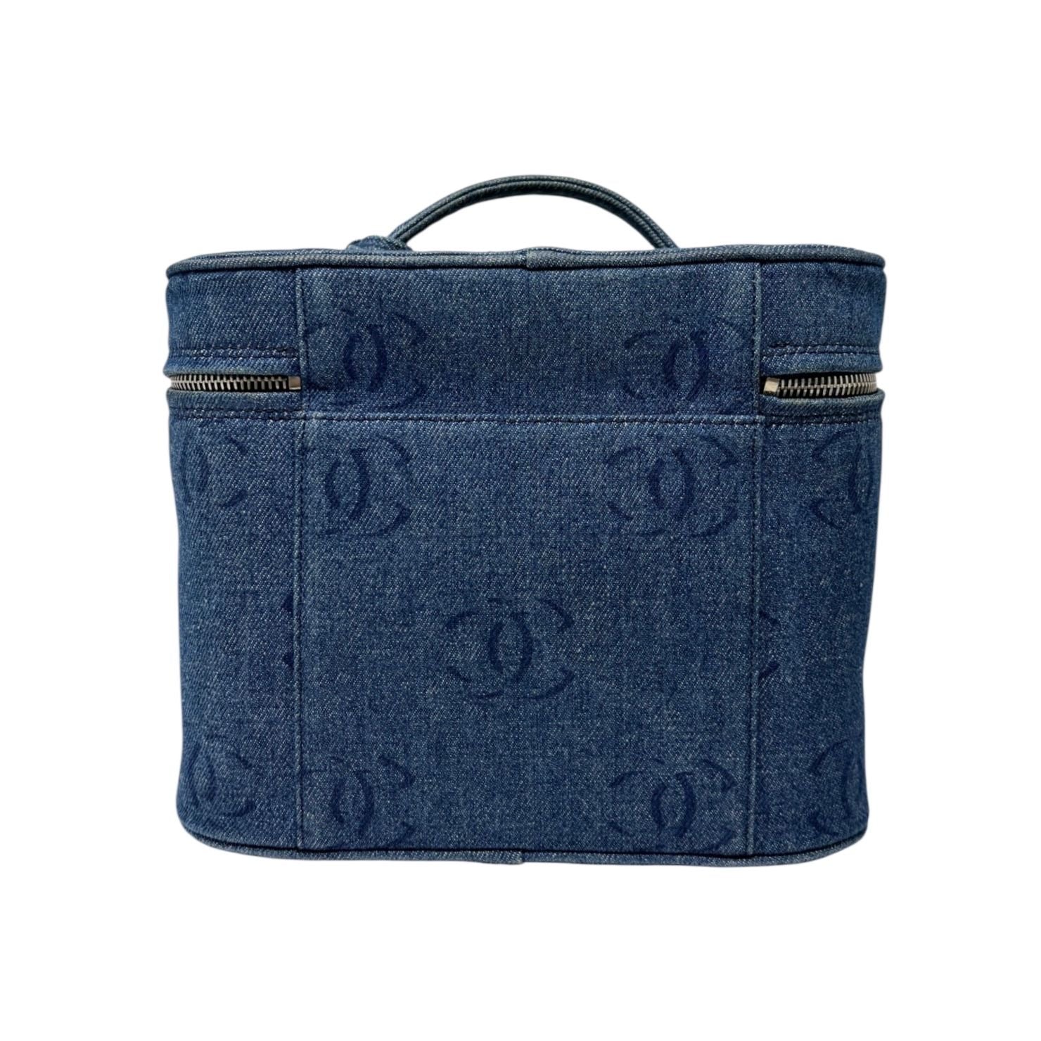 Chanel Denim 2-Way Vanity Bag