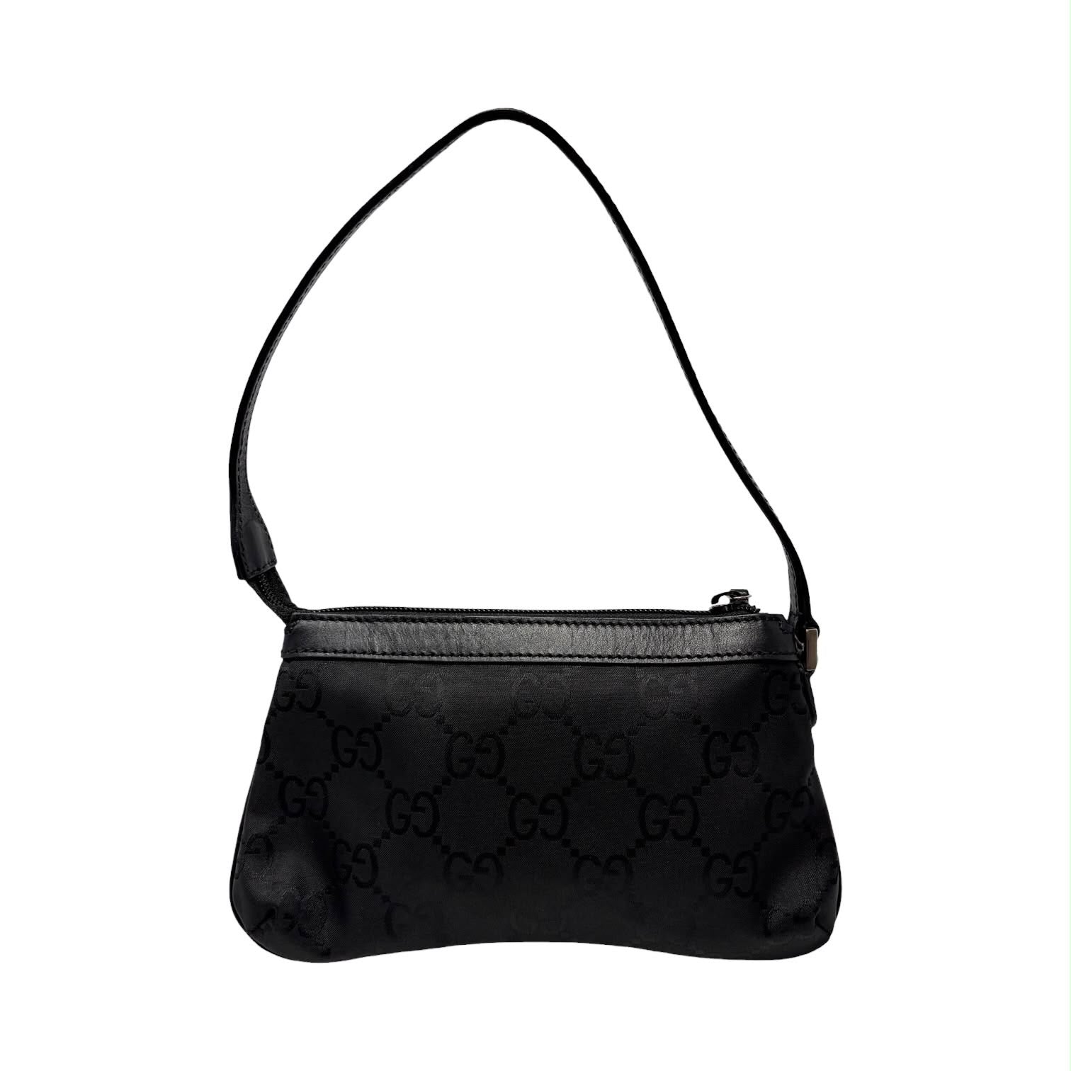 Gucci Black Canvas Mini Shoulder Bag