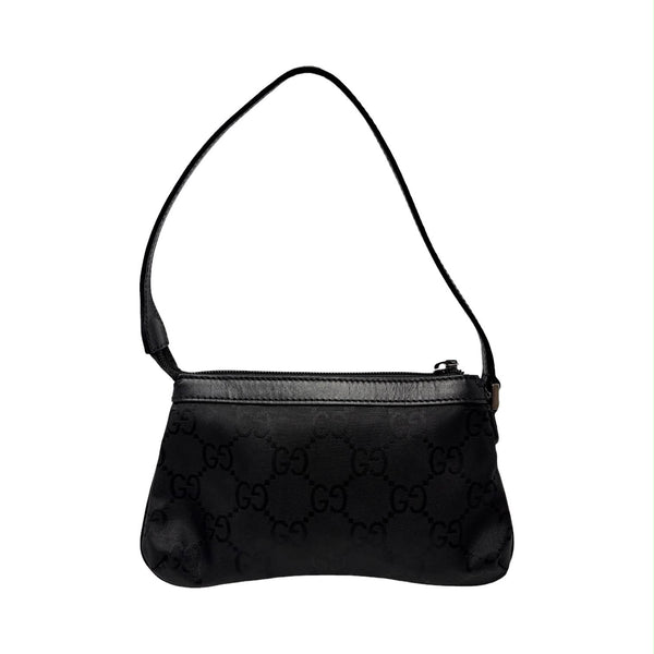 Gucci Black Canvas Mini Shoulder Bag
