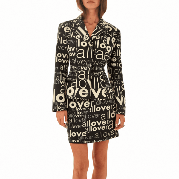 Moschino 'All Over' Print Nanny Skirt Set