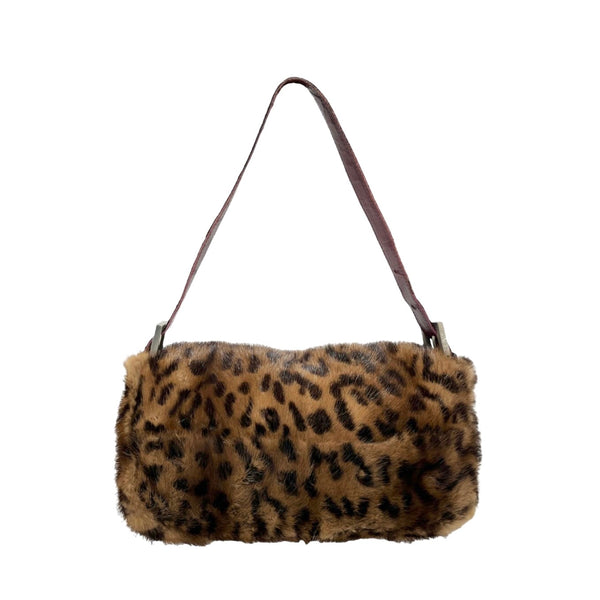 Fendi Cheetah Fur Baguette