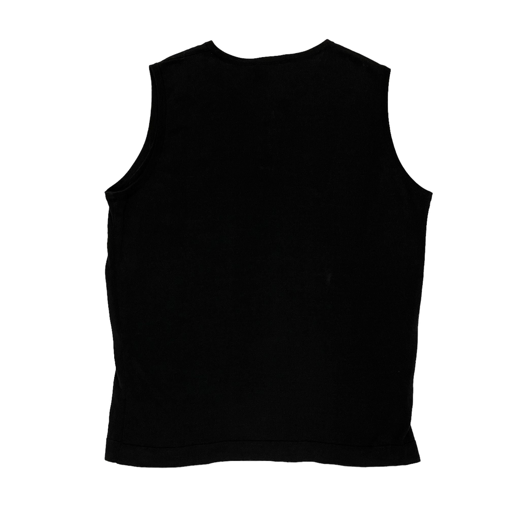 CHANEL ブラック タンクトップ ロゴ入り ajujuさま専用♪ CHANEL シャネルのタンクトップ 黒