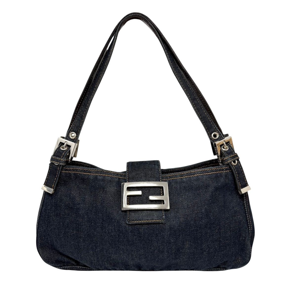 Fendi Denim Shoulder Bag
