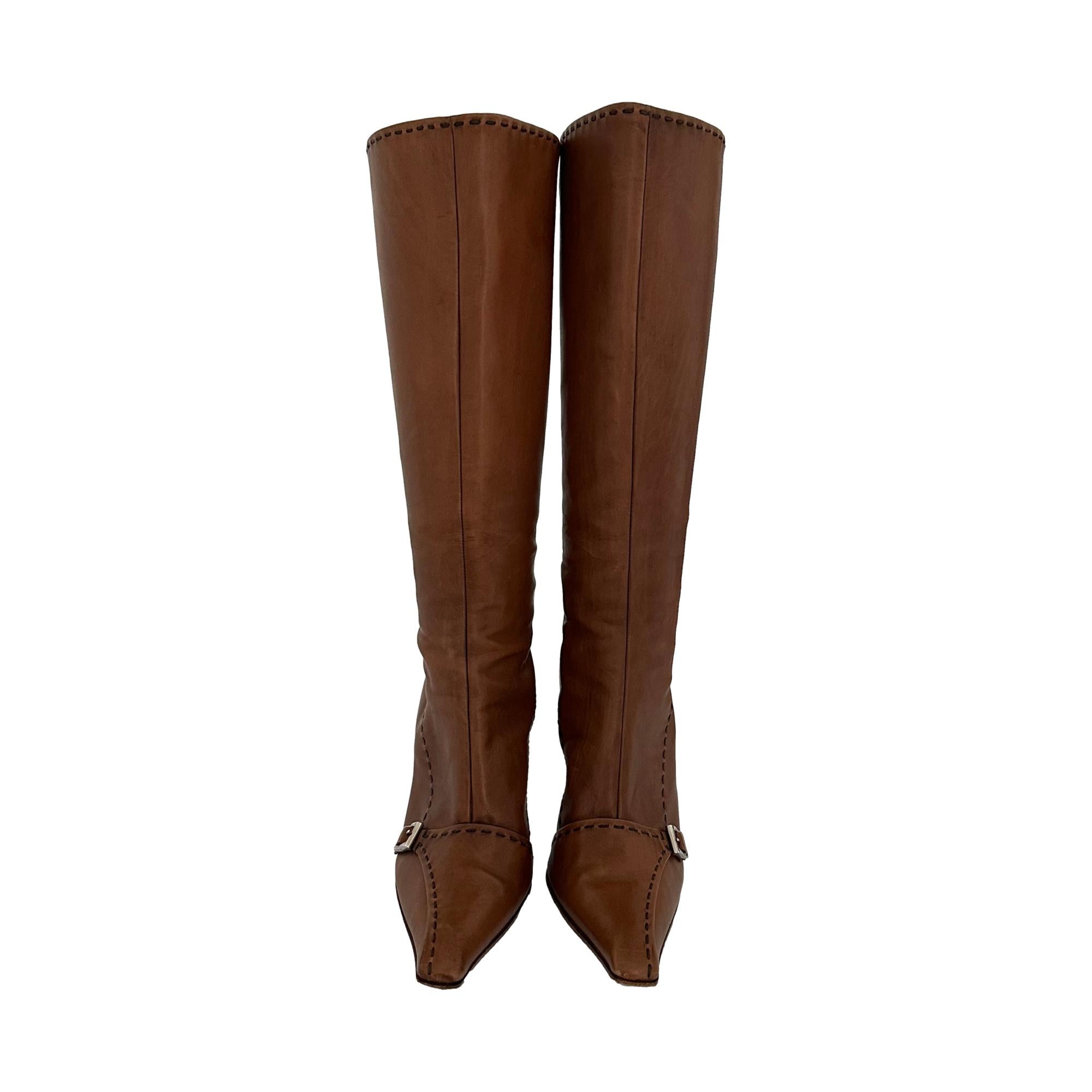 【ドーナッツ】PRADA Leather Boots 36 0400021818778_BLACK?wid=600&