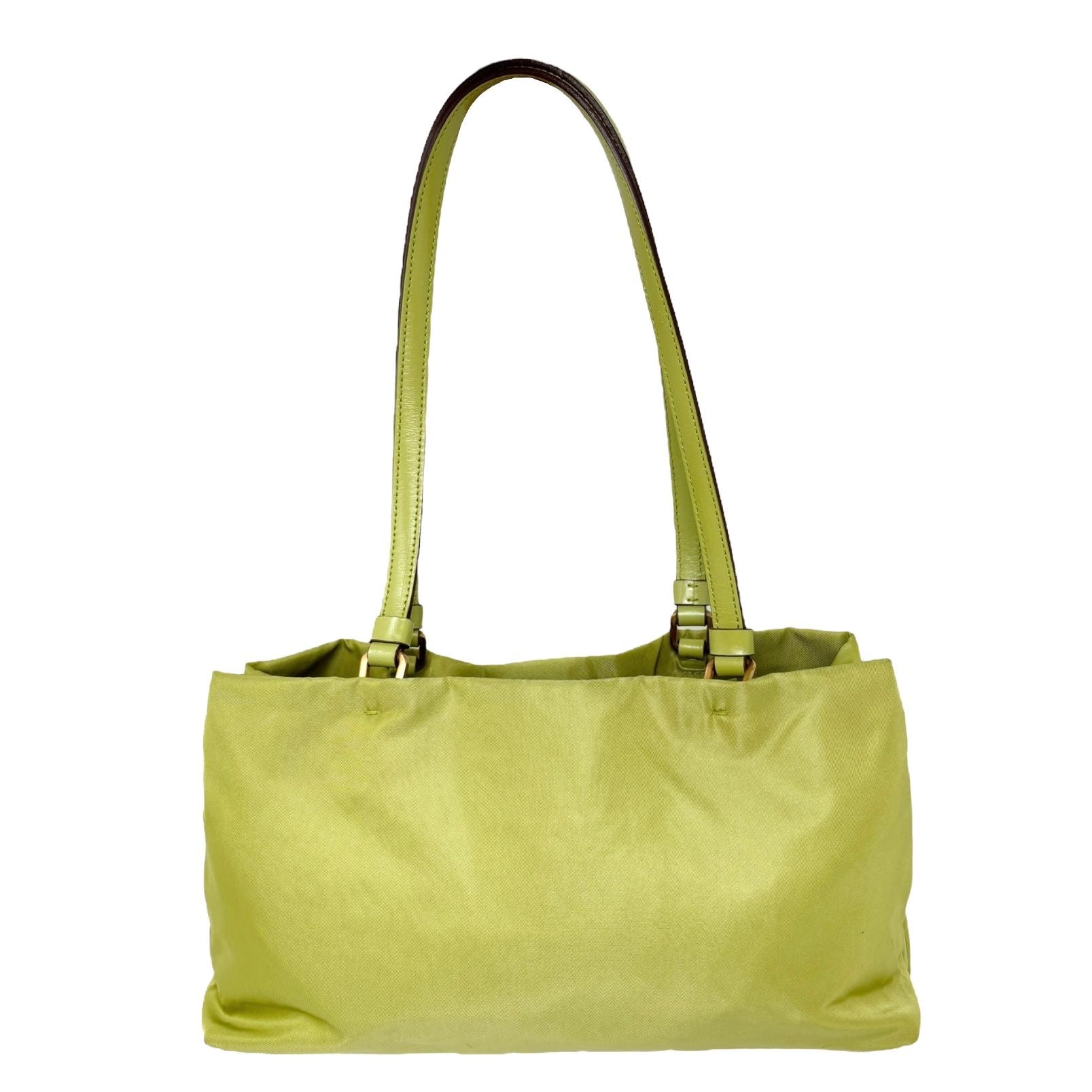 Prada Lime Green Nylon Shoulder Bag – Treasures of NYC