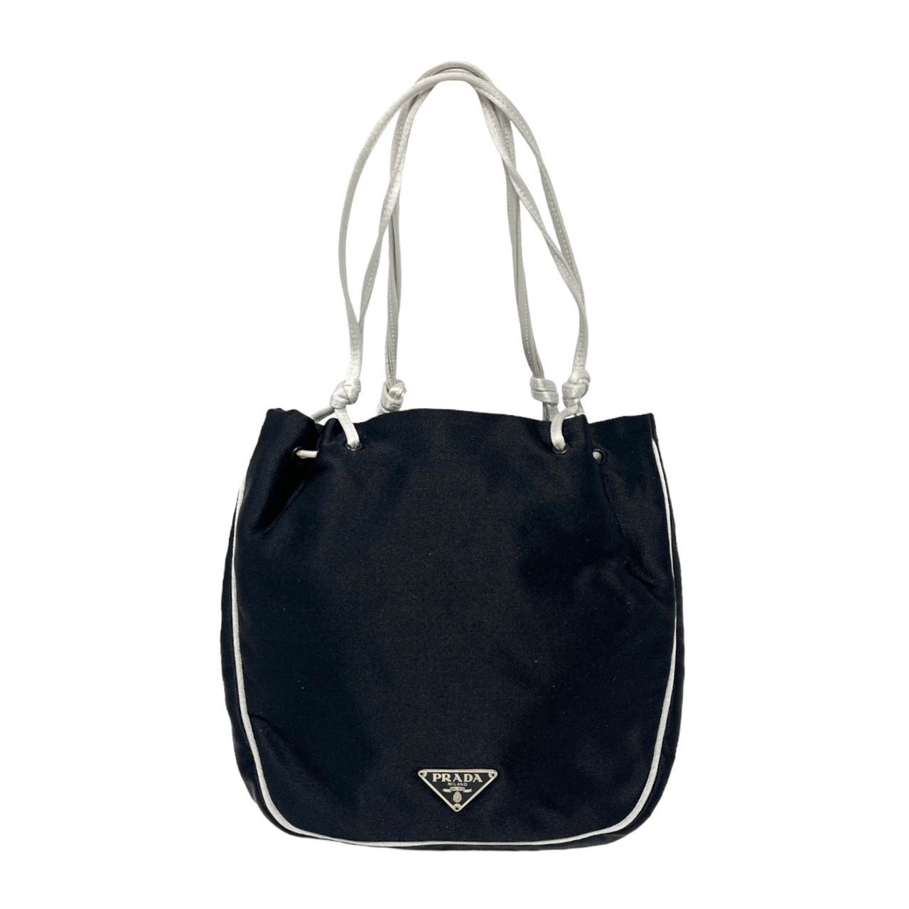 Prada Black Mini Satin Bag
