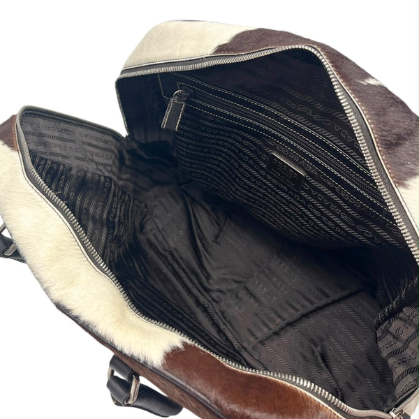 Prada Cow Calf-Hair Bag