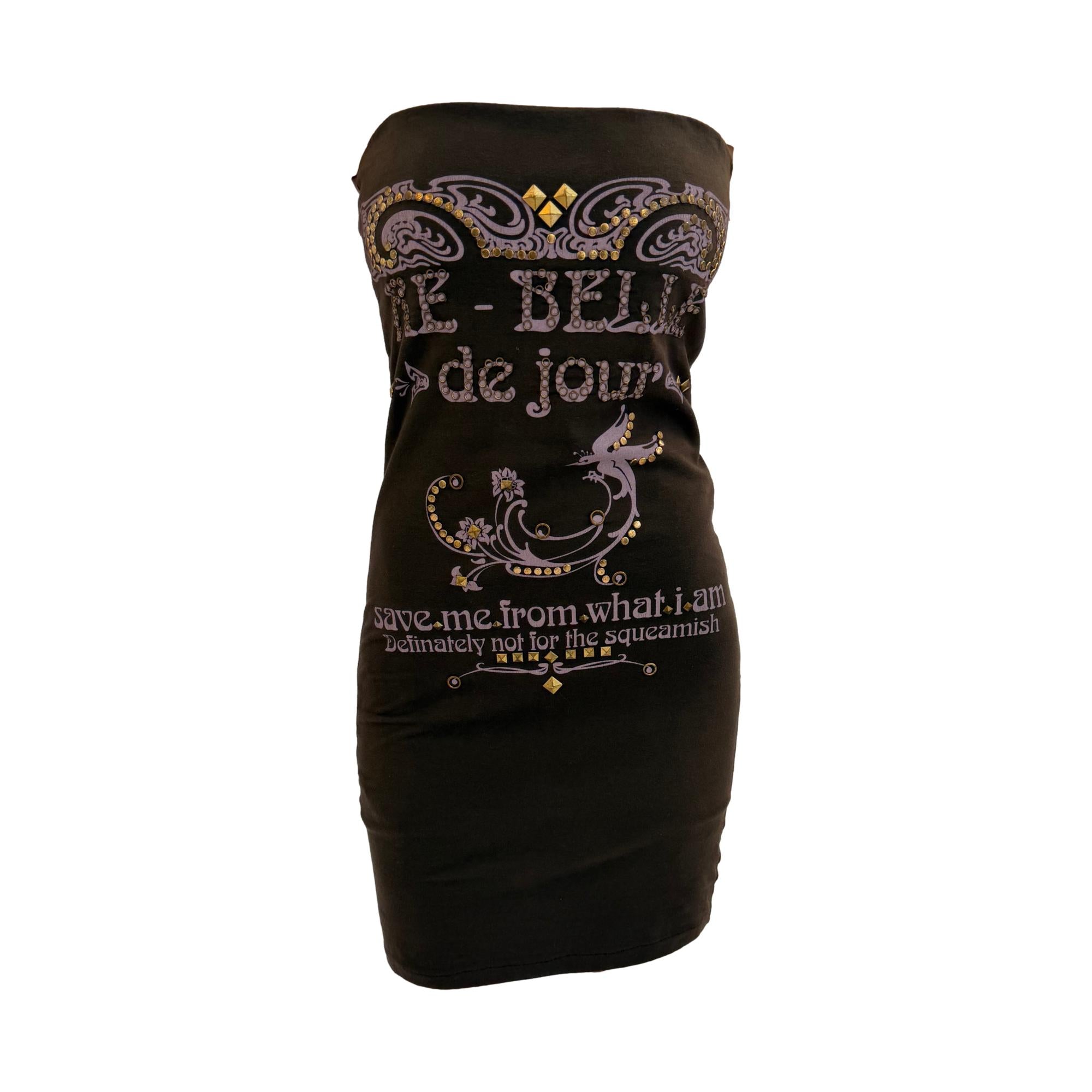 Dolce & Gabbana Strapless Tube Dress