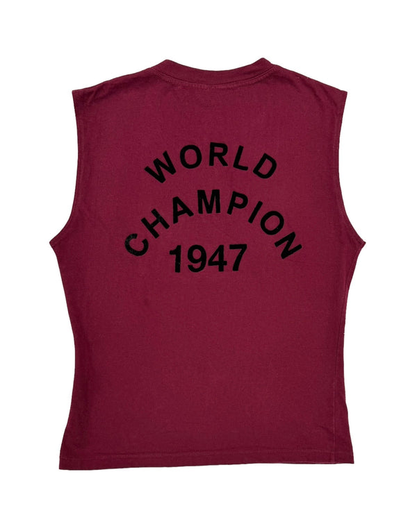 Dior J’adore Burgundy Logo Tank