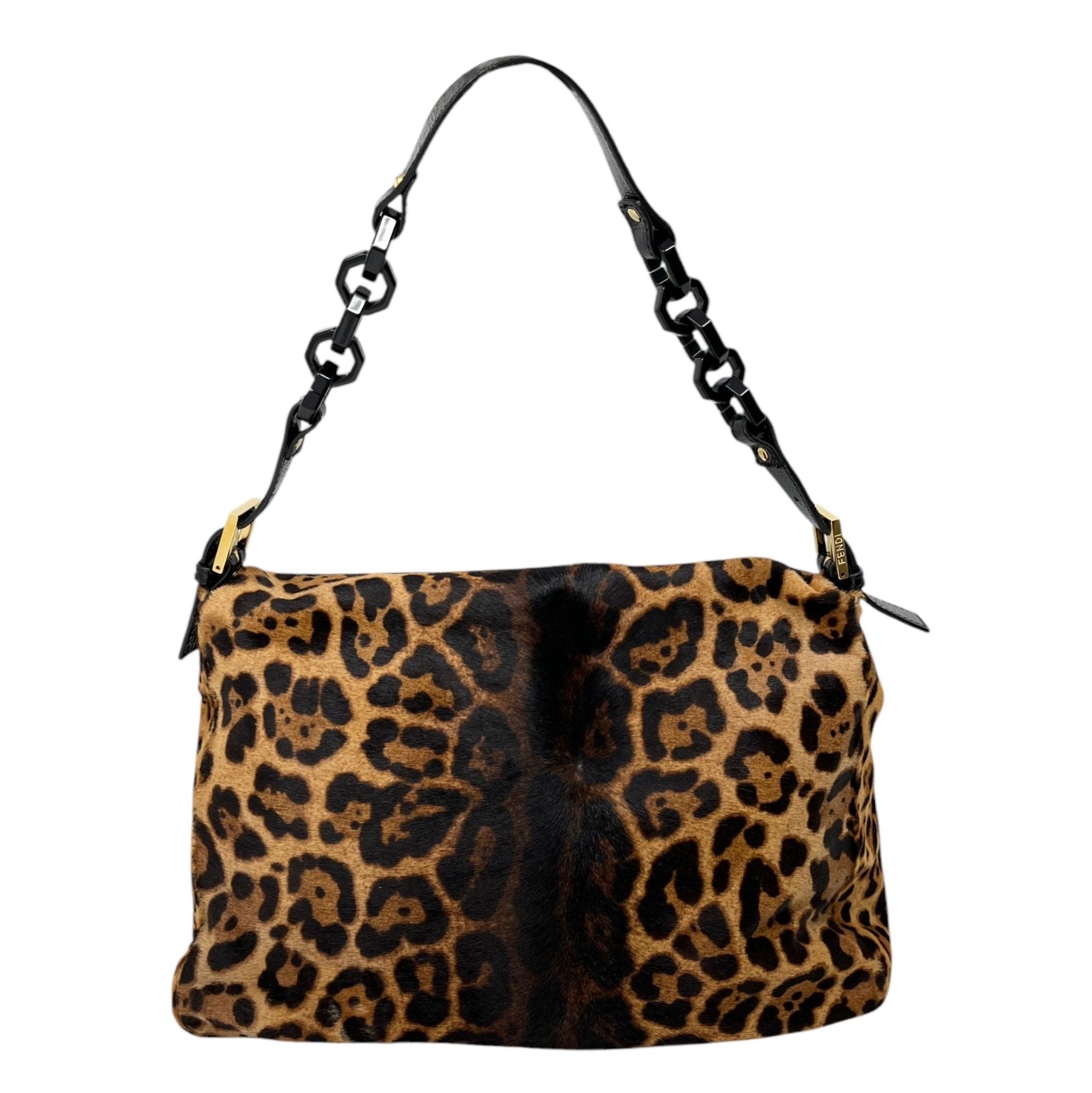 Fendi Cheetah Mama Baguette Bag