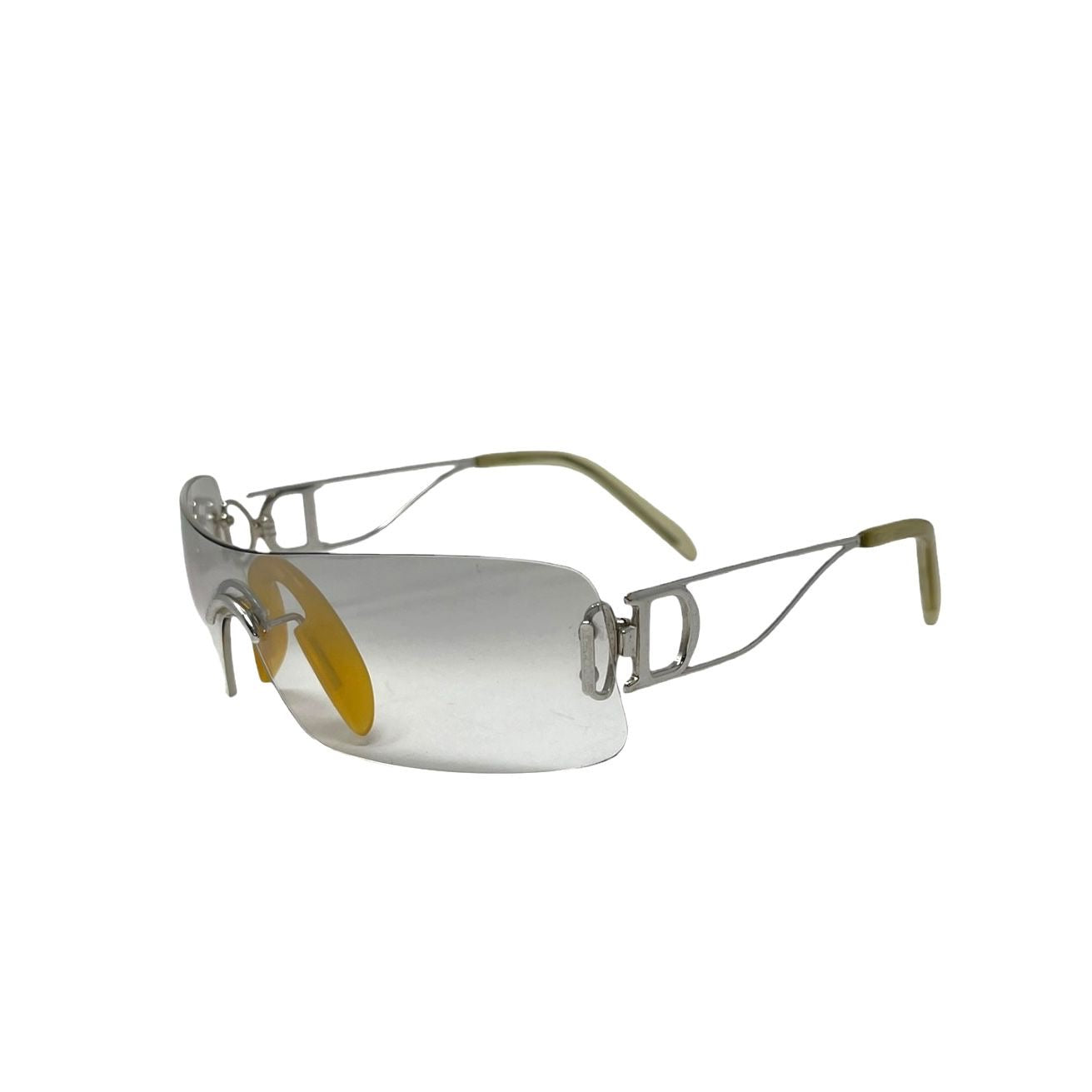 Dior Clear Rimless Sunglasses