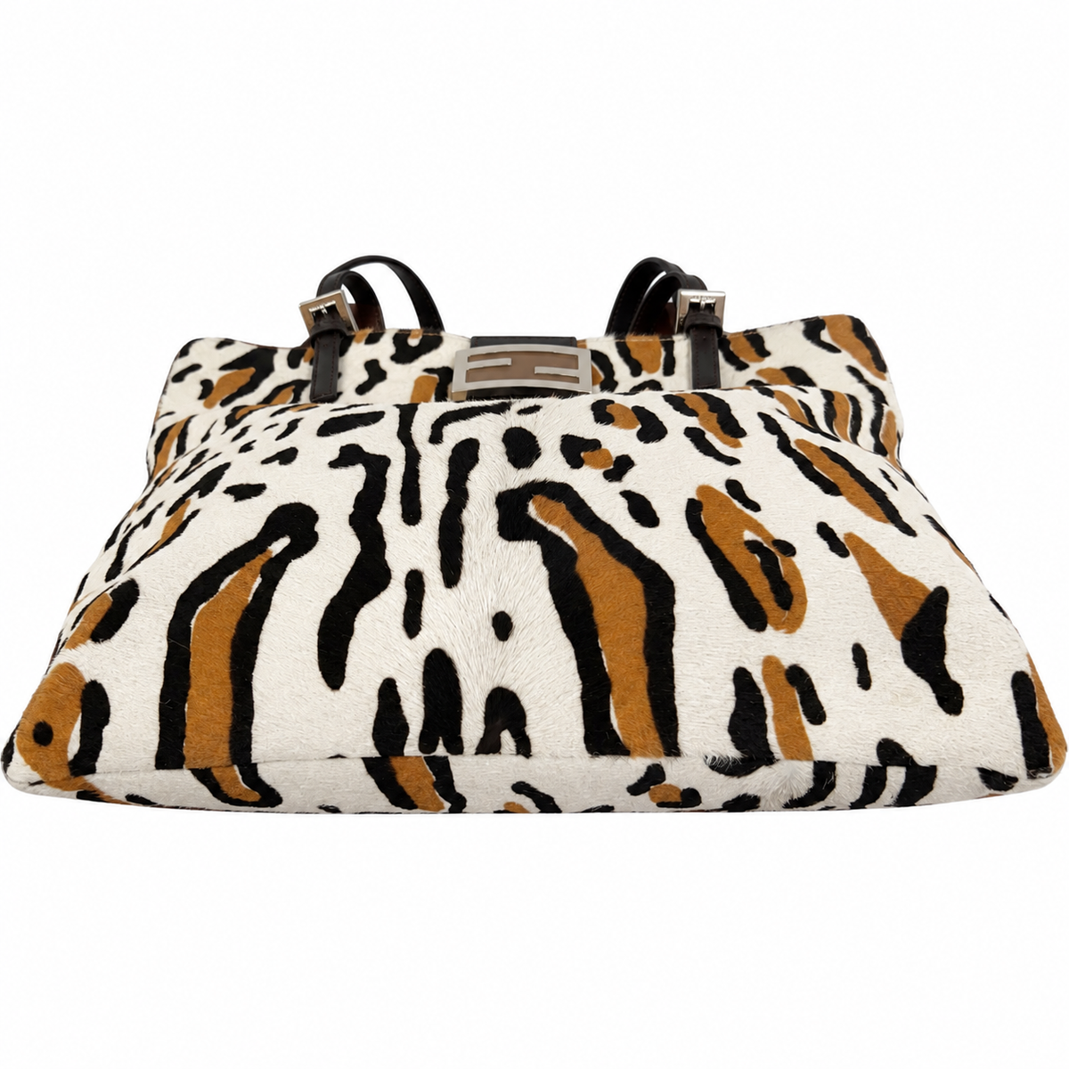 Fendi Cheetah Calf Hair Shoulder Bag