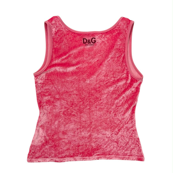 Dolce & Gabbana Pink “Freedom” Top