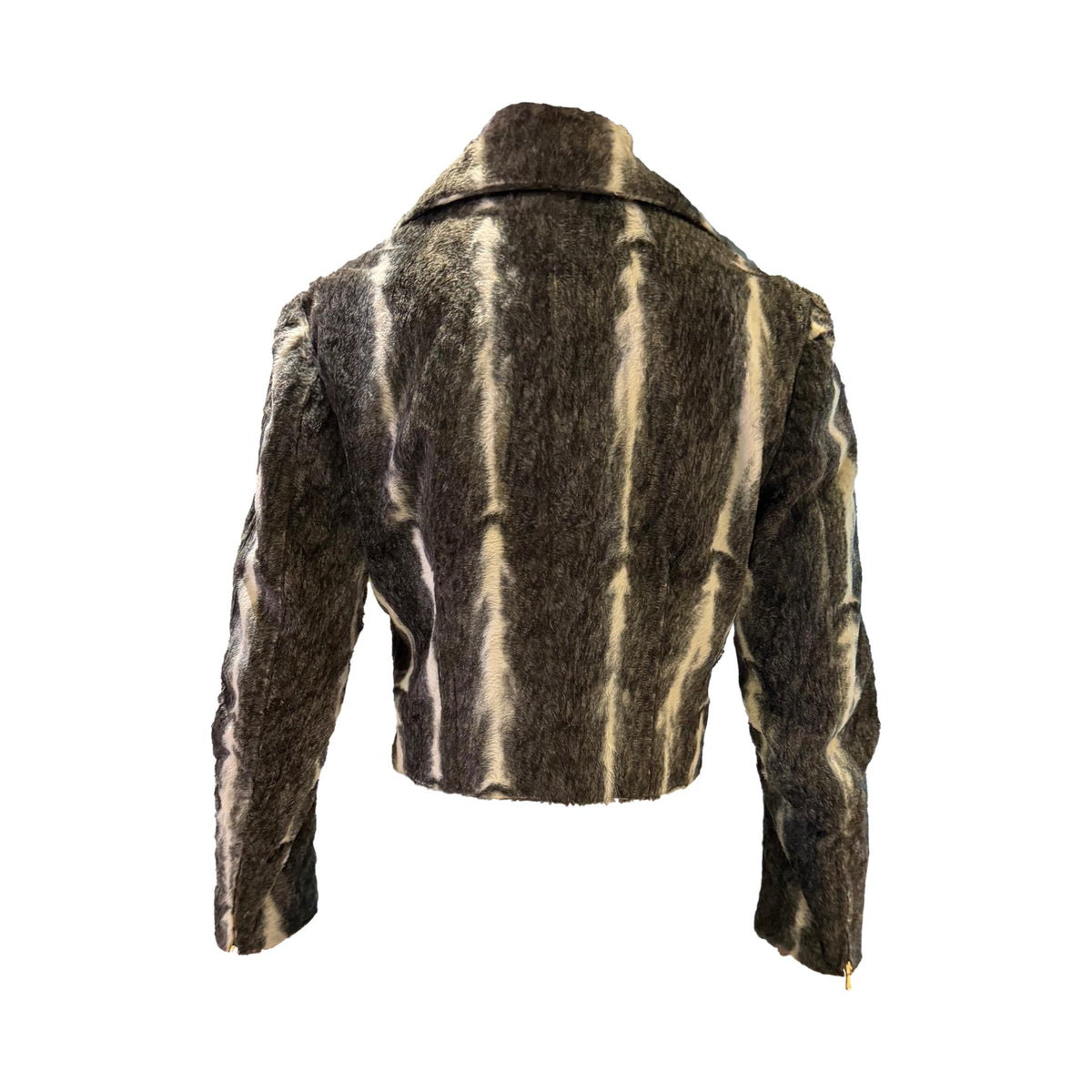 Dior Grey Faux Fur Jacket