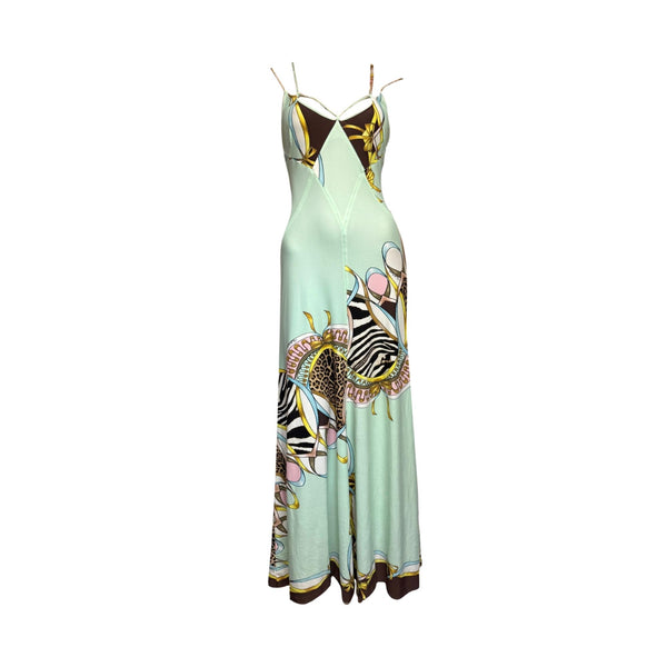 Roberto Cavalli 2004 Long Dress