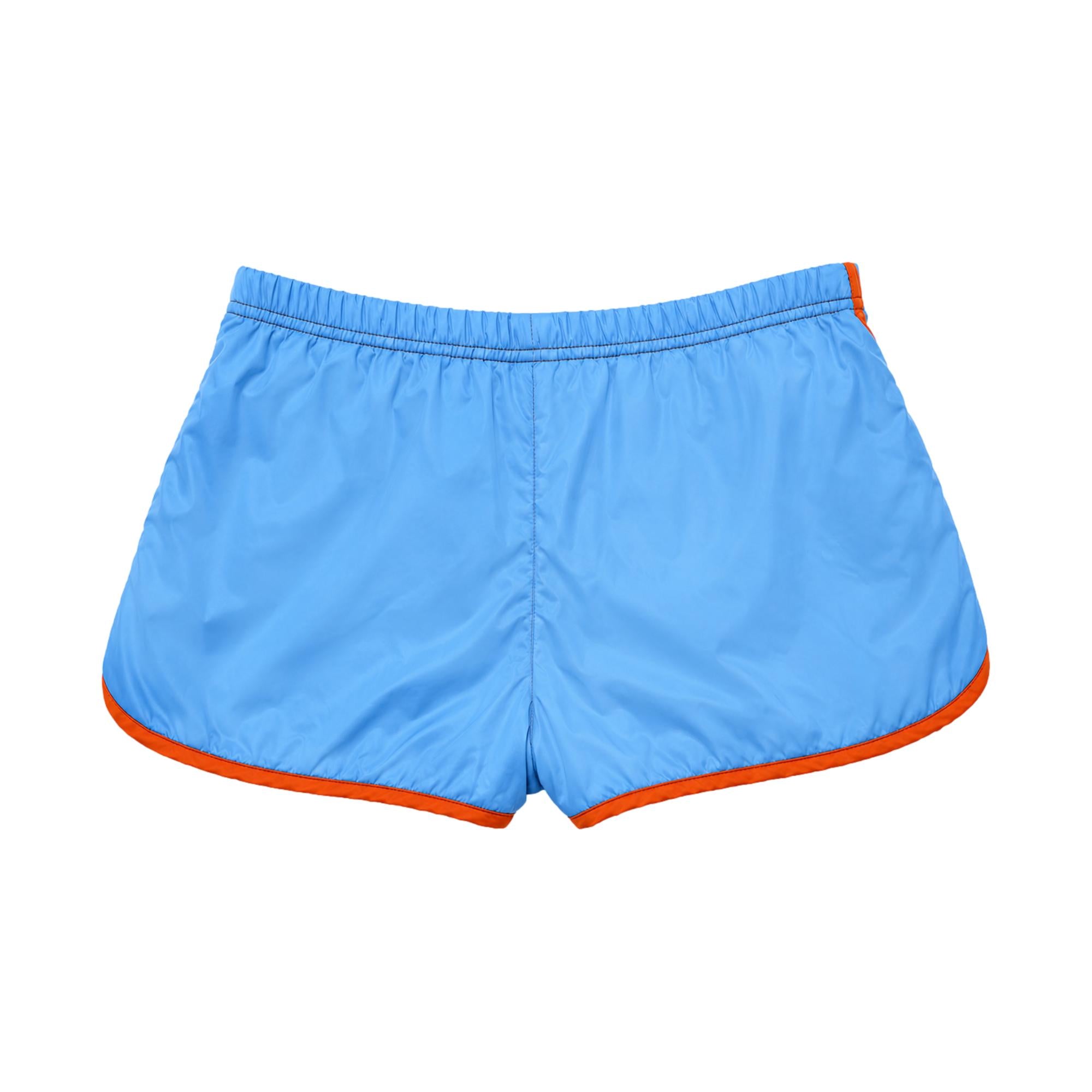 Chanel Sport Blue Logo Shorts