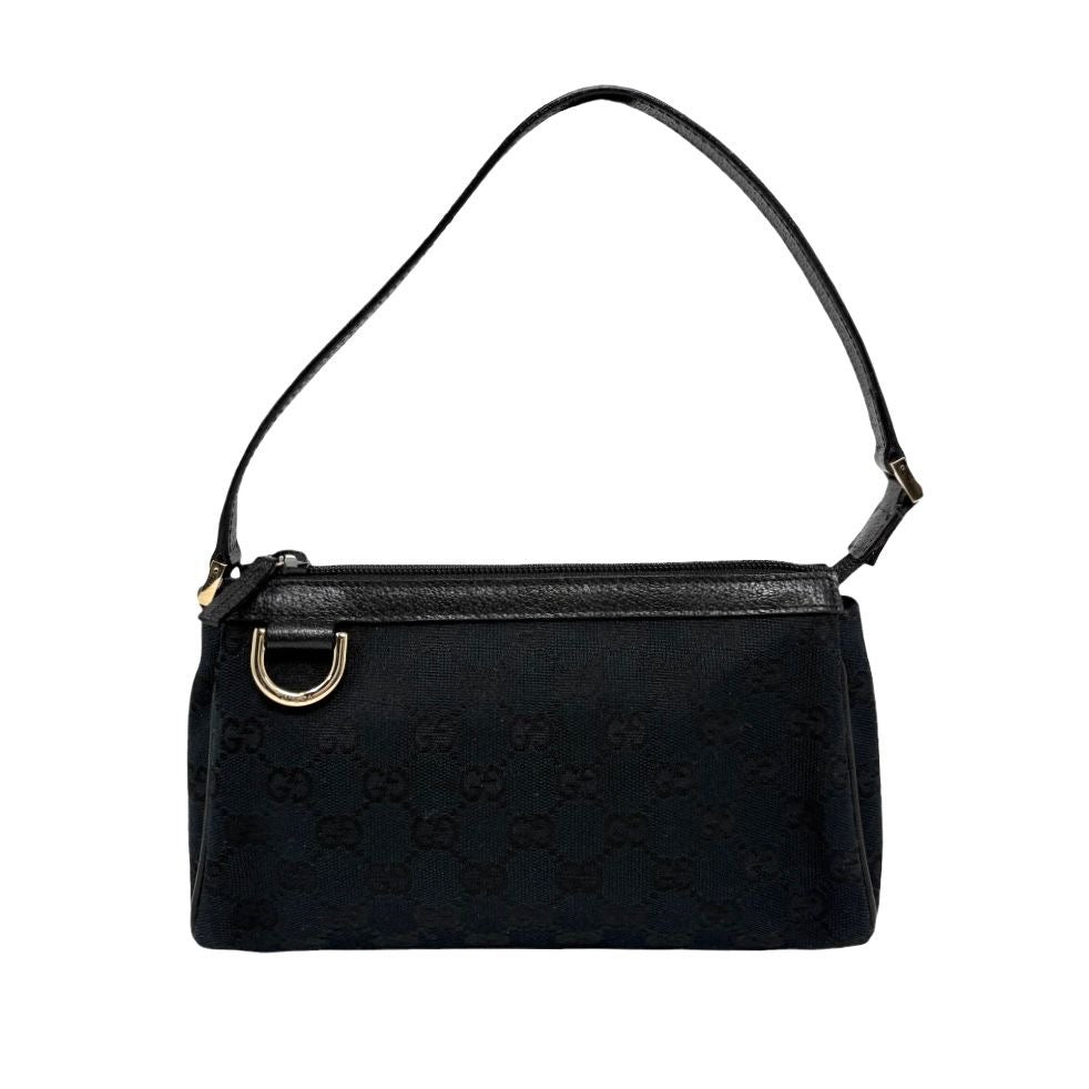 Gucci Black Canvas Mini Shoulder Bag