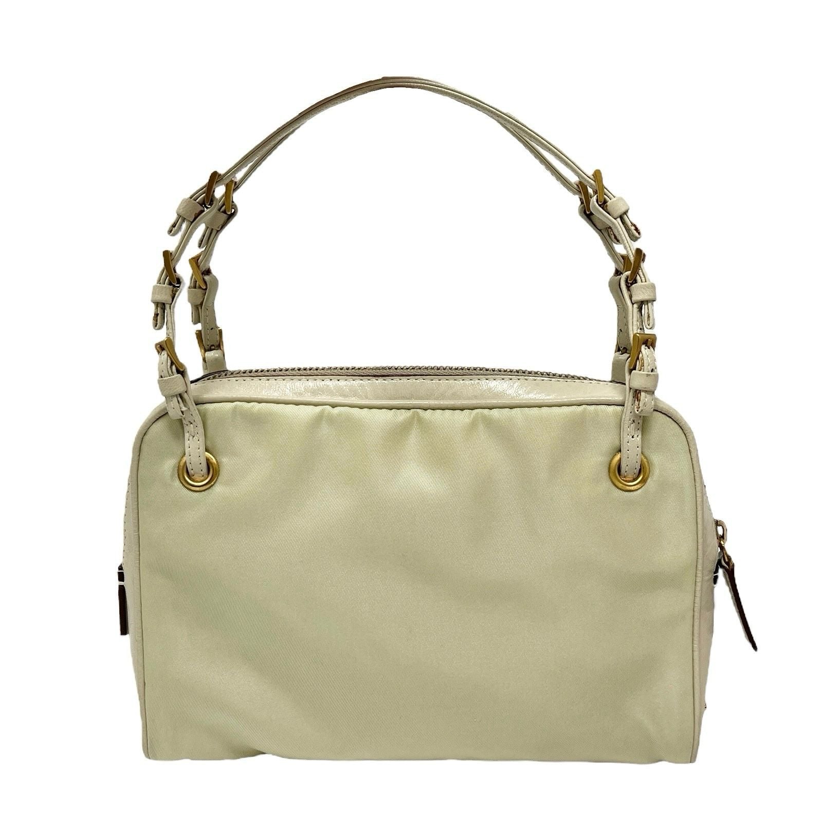 Prada Ivory Mini Top Handle