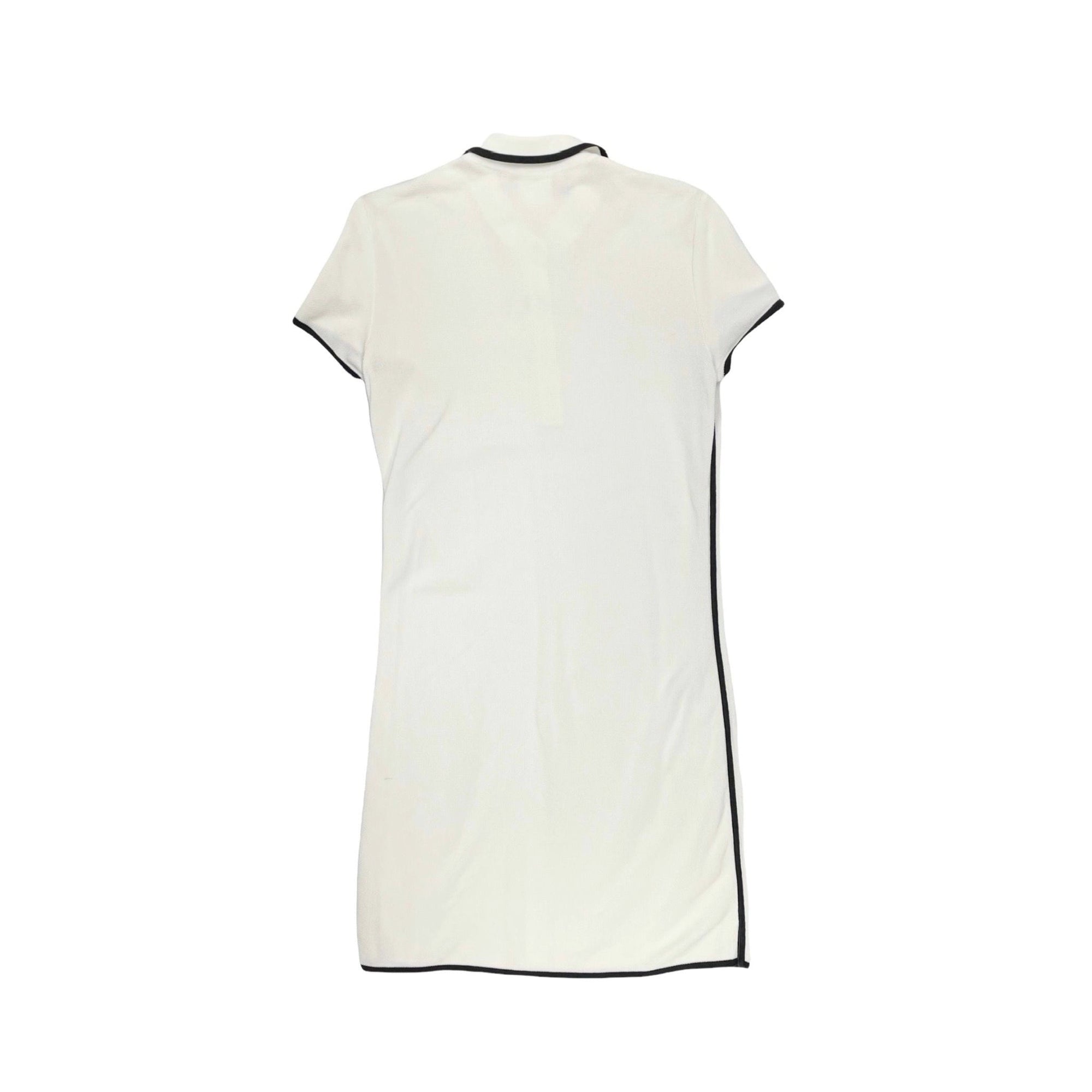 Chanel White Polo Button Dress