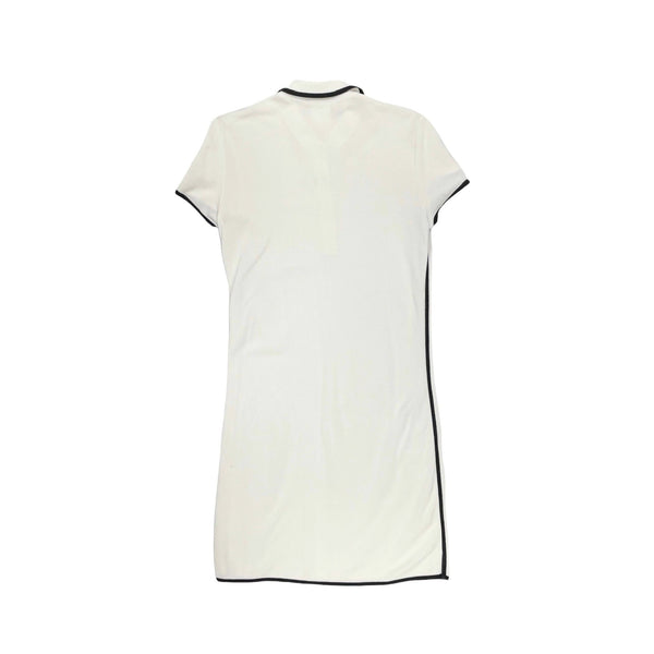 Chanel White Polo Button Dress