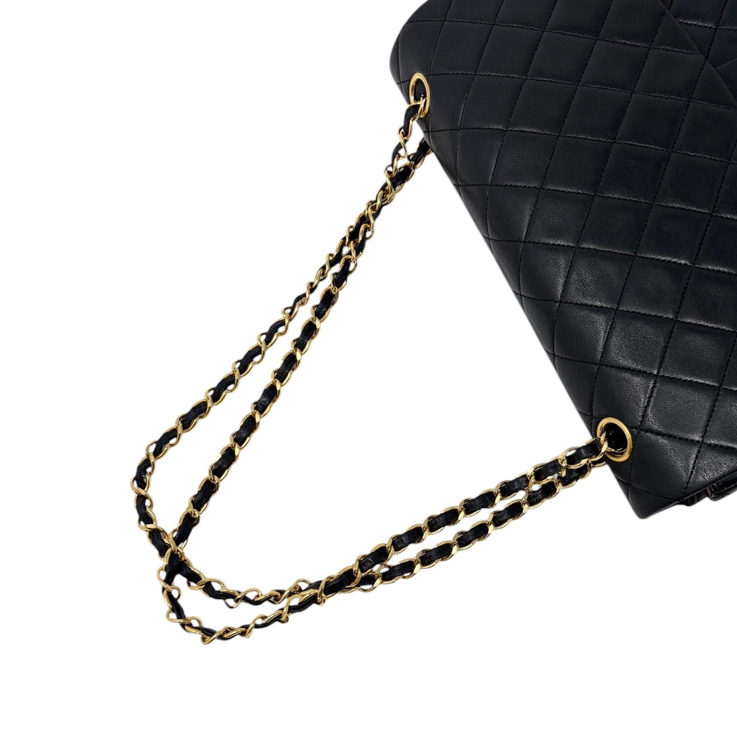 Chanel Black Lambskin Flap Bag