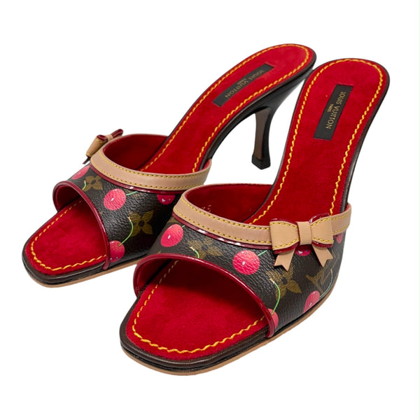 Louis Vuitton Cherry Logo Heels
