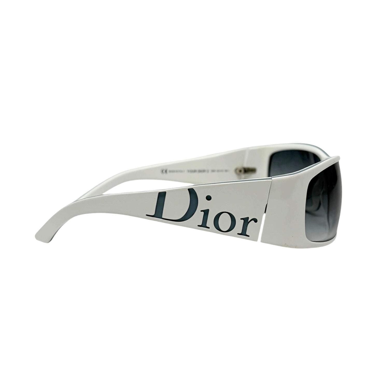 Dior White Logo Sunglasses