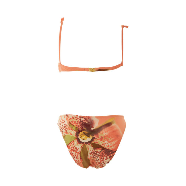 Roberto Cavalli Pink Floral Bikini