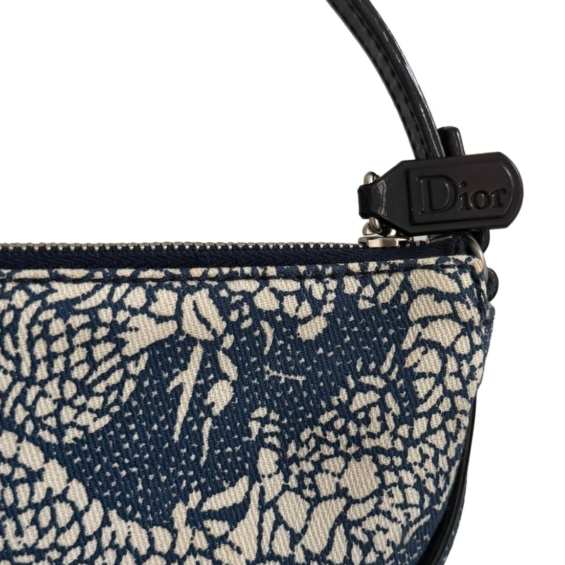Dior Blue Dragon Mini Saddle Bag