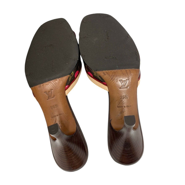 Louis Vuitton Cherry Logo Heels