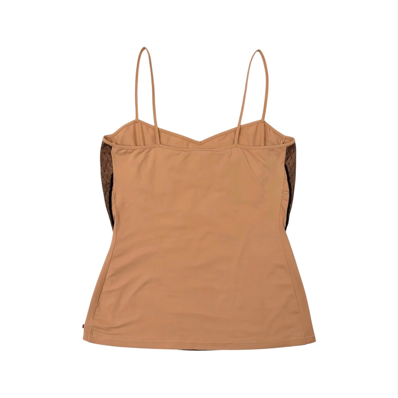 Dior Tan  Printed Lace Tank