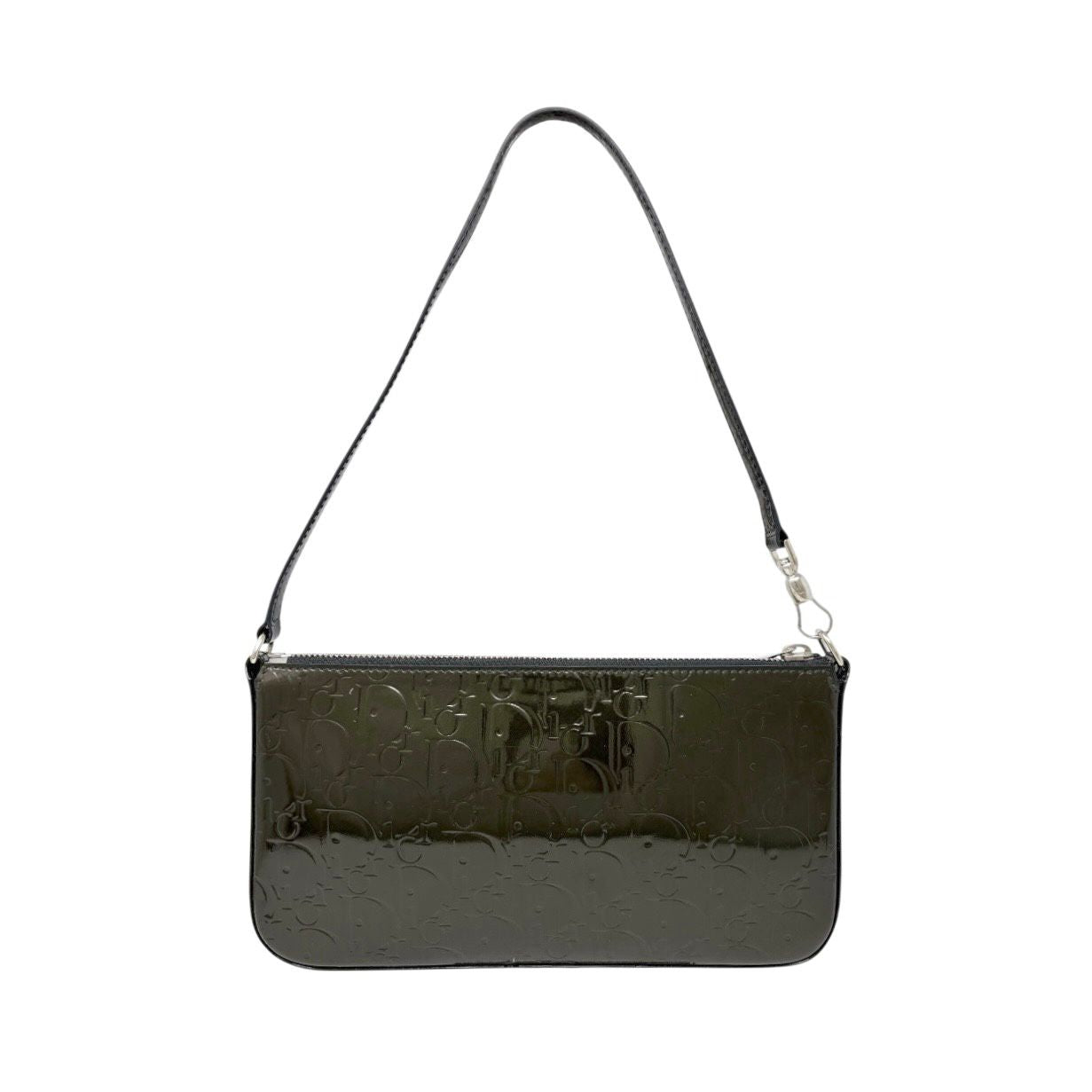 Dior Green Patent Shoulder Bag