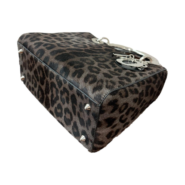 Dior Leopard Pony Hair Bag