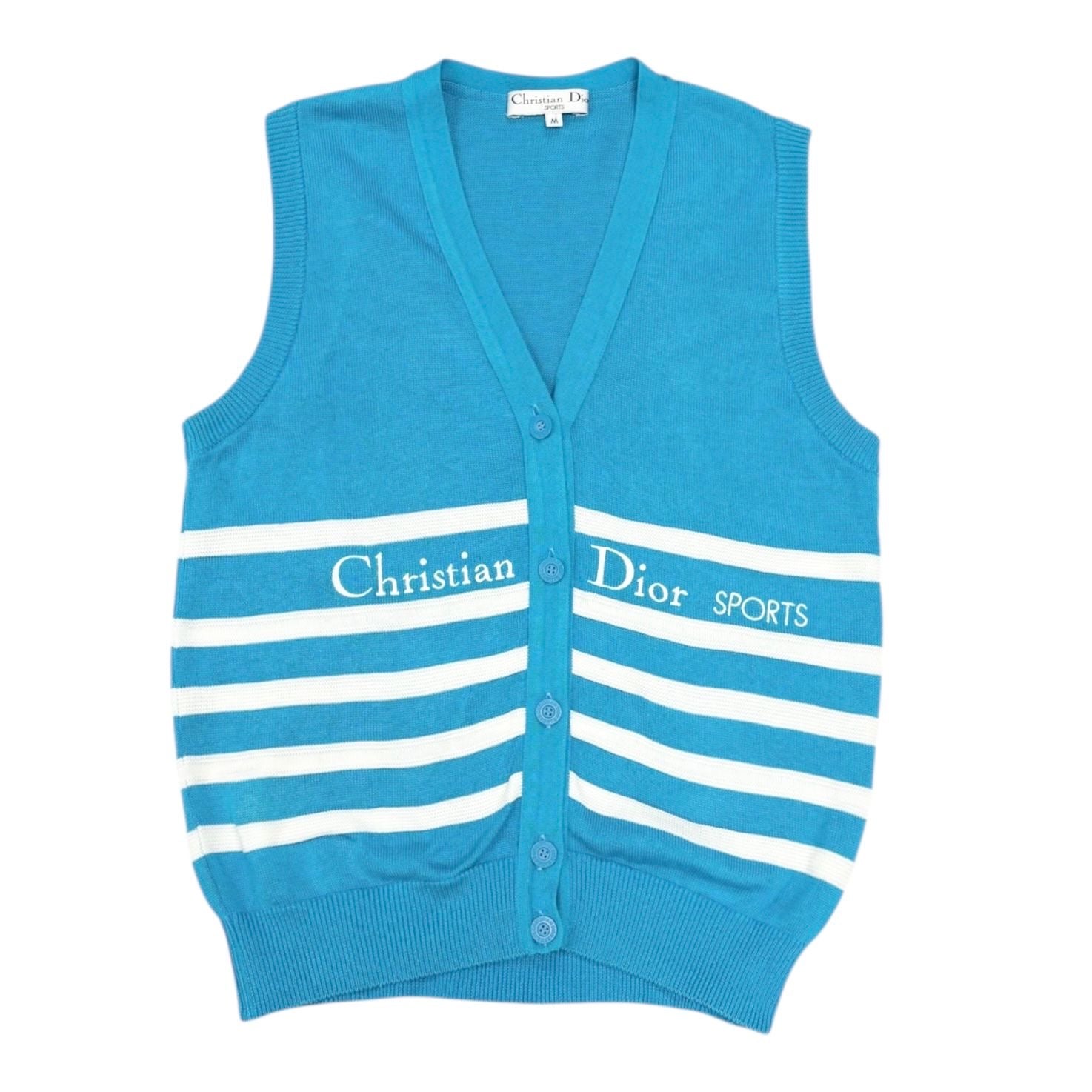 Dior Sports Blue Button Vest
