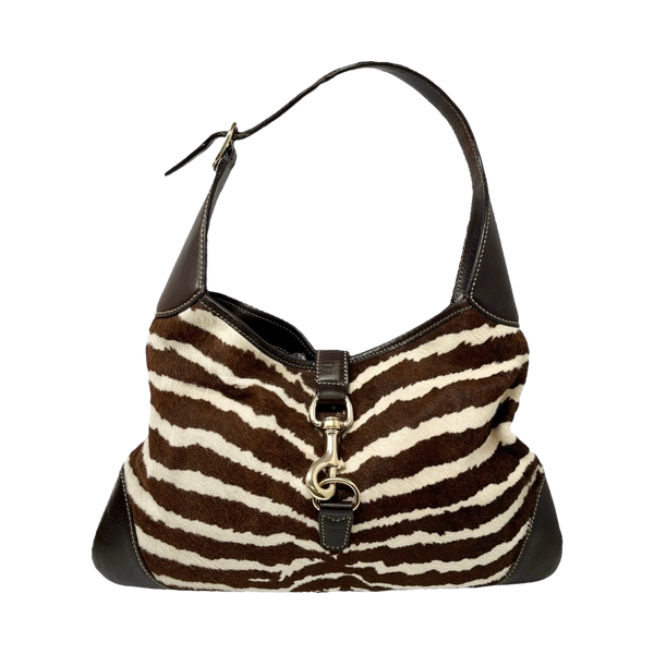 Gucci Zebra Large Jackie Bag