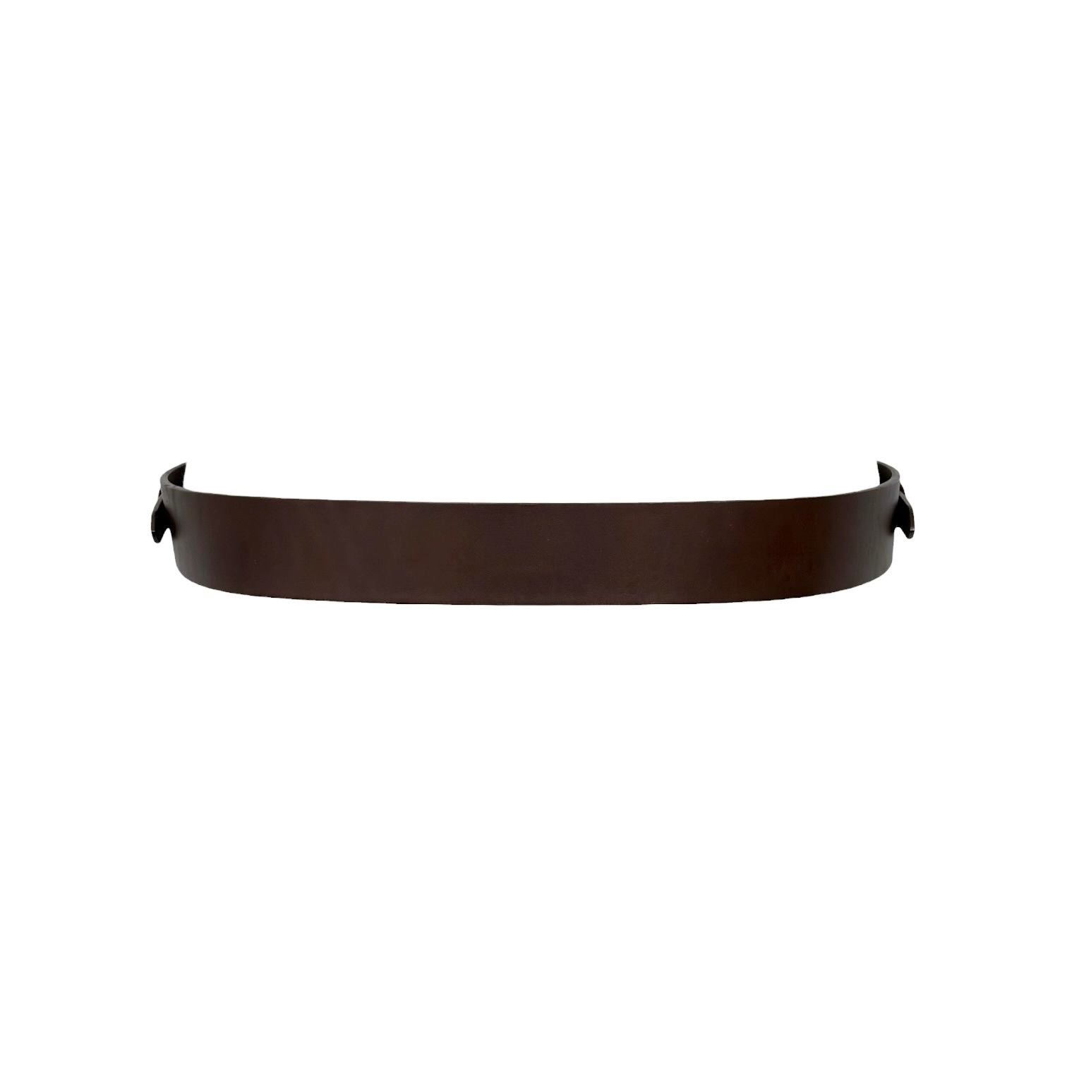 Gucci Brown Leather Horsebit Belt