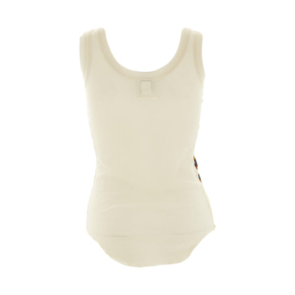 Jean Paul Gaulter Sheer Face Print Tank