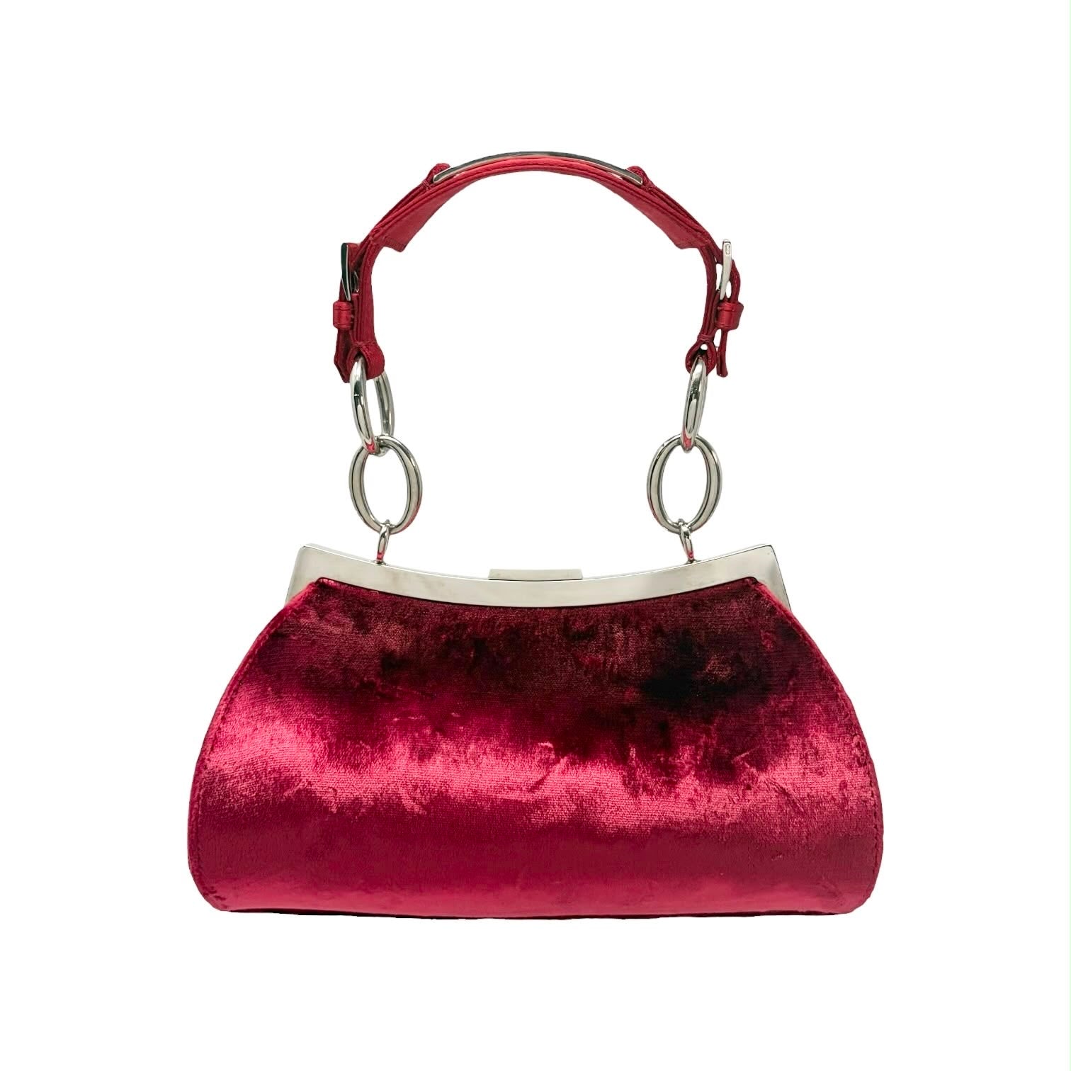 Dior Rose Mini Logo Top Diva Bag